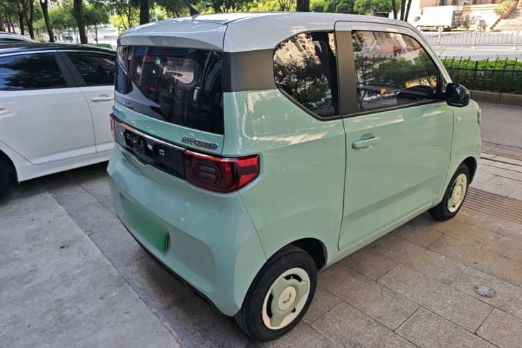 Used Wuling Hongguang MINIEV 2021 Macaron Fashion Model Lithium Iron Phosphate Rear Right 45 Deg