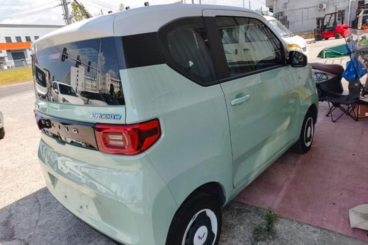 Used Wuling Hongguang MINIEV 2021 Macaron Fashion Model Lithium Iron Phosphate Rear Right 45 Deg