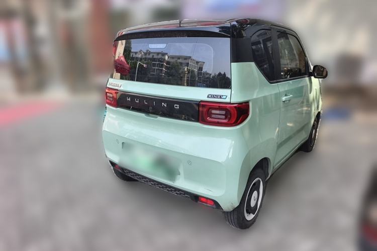 Used Wuling Hongguang MINIEV 2021 Macaron Premium Model – Lithium-NMC Rear Right 45 Deg