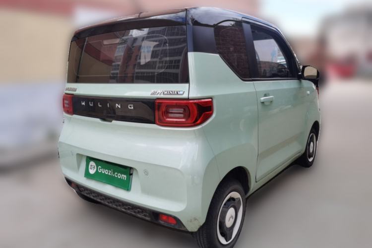 Used Wuling Hongguang MINIEV 2021 Macaron Fashion Model Lithium Iron Phosphate Rear Right 45 Deg