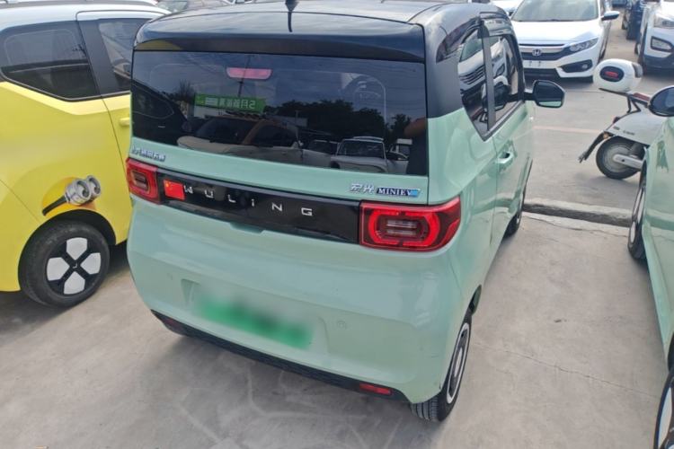 Used Wuling Hongguang MINIEV 2021 Macaron Premium Model – Lithium Iron Phosphate Rear Right 45 Deg