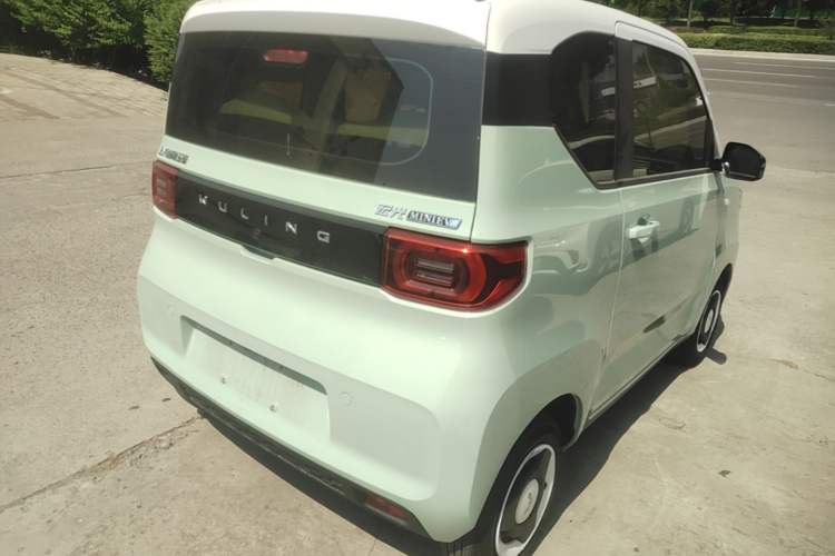 Used Wuling Hongguang MINIEV 2021 Macaron Premium Model – Lithium-NMC Rear Right 45 Deg