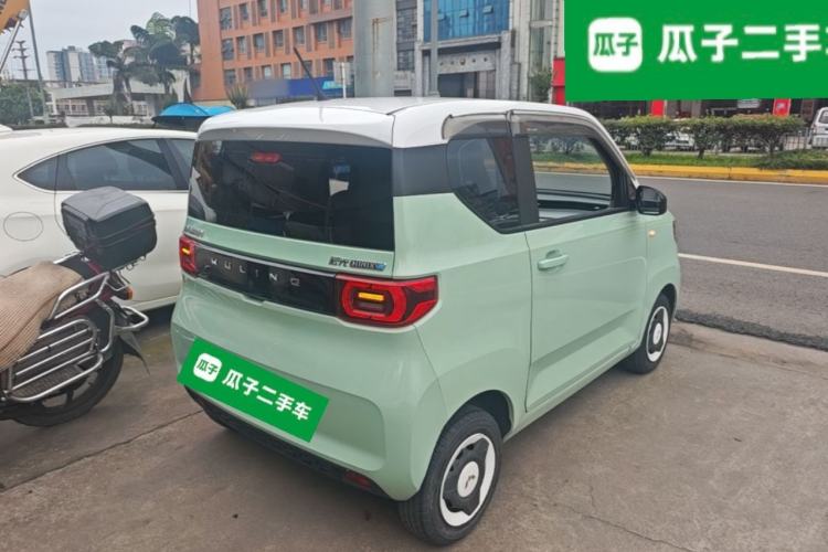 Used Wuling Hongguang MINIEV 2021 Macaron Premium Model – Lithium-NMC Rear Right 45 Deg