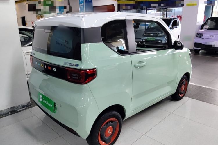 Used Wuling Hongguang MINIEV 2021 Macaron Premium Model – Lithium Iron Phosphate Rear Right 45 Deg