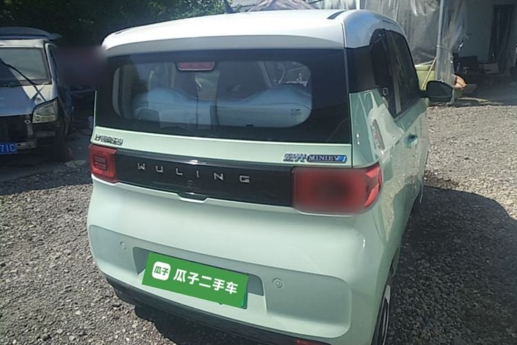 Used Wuling Hongguang MINIEV 2021 Macaron Premium Model – Lithium Iron Phosphate Rear Right 45 Deg