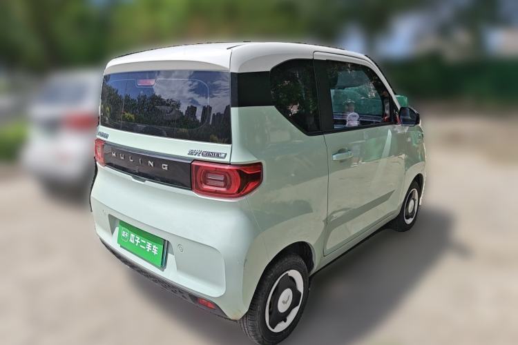 Used Wuling Hongguang MINIEV 2021 Macaron Fashion Edition Lithium-Ion Battery Rear Right 45 Deg