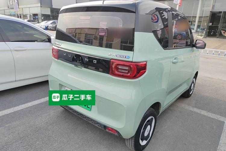 Used Wuling Hongguang MINIEV 2021 Macaron Fashion Model Lithium Iron Phosphate Rear Right 45 Deg