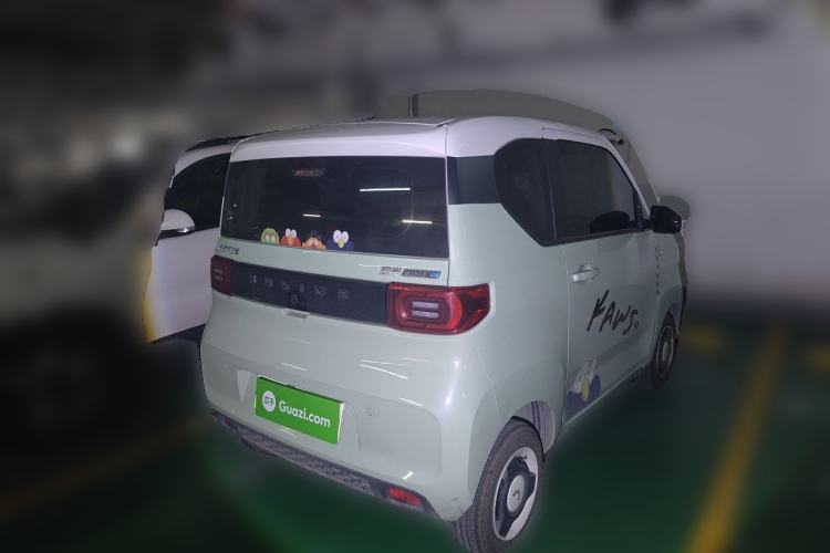 Used Wuling Hongguang MINIEV 2021 Macaron Fashion Model Lithium Iron Phosphate Rear Right 45 Deg