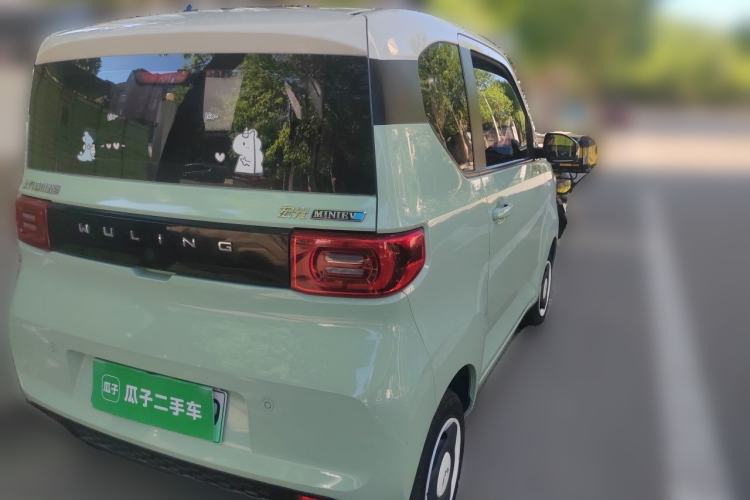 Used Wuling Hongguang MINIEV 2021 Macaron Premium Model – Lithium Iron Phosphate Rear Right 45 Deg