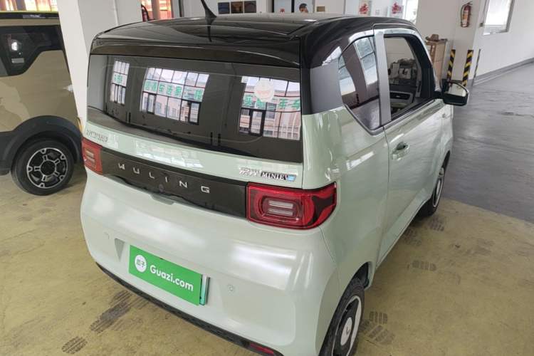 Used Wuling Hongguang MINIEV 2021 Macaron Premium Model – Lithium-NMC Rear Right 45 Deg