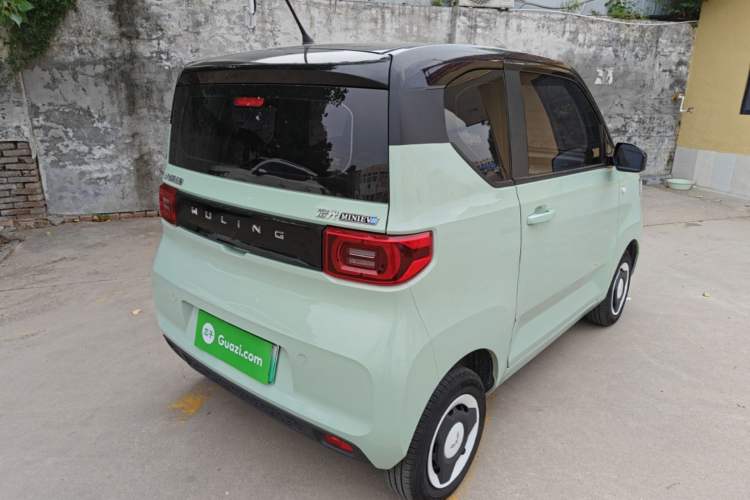 Used Wuling Hongguang MINIEV 2021 Macaron Fashion Model Lithium Iron Phosphate Rear Right 45 Deg