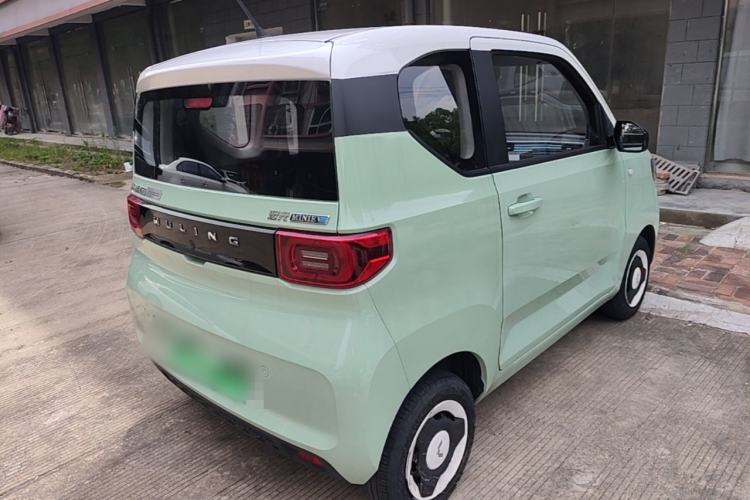 Used Wuling Hongguang MINIEV 2021 Macaron Premium Model – Lithium Iron Phosphate Rear Right 45 Deg