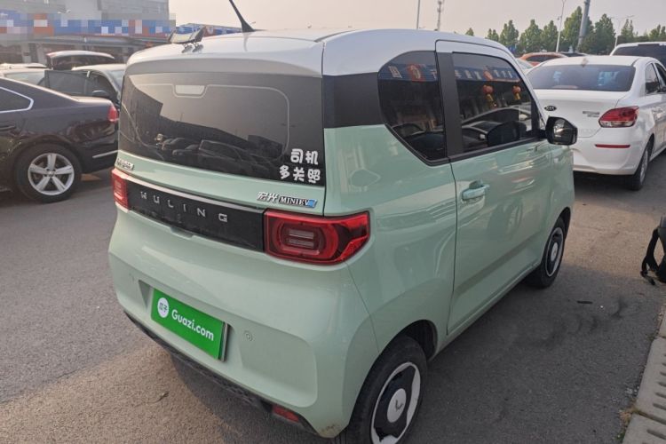 Used Wuling Hongguang MINIEV 2021 Macaron Sandwich Model 170 km Lithium Iron Phosphate Rear Right 45 Deg