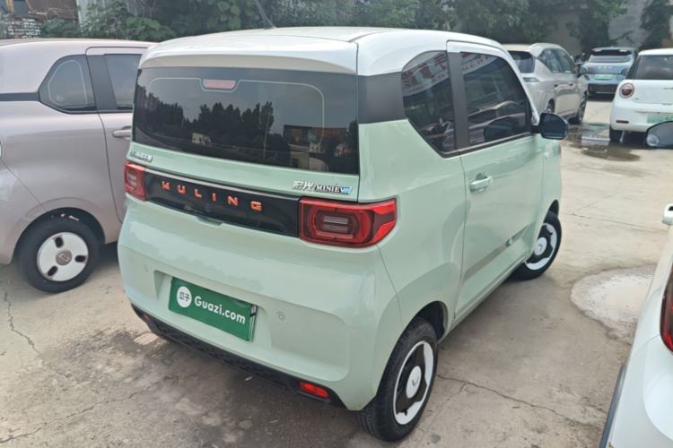 Used Wuling Hongguang MINIEV 2021 Macaron Sandwich Model 120 km Lithium NMC Rear Right 45 Deg