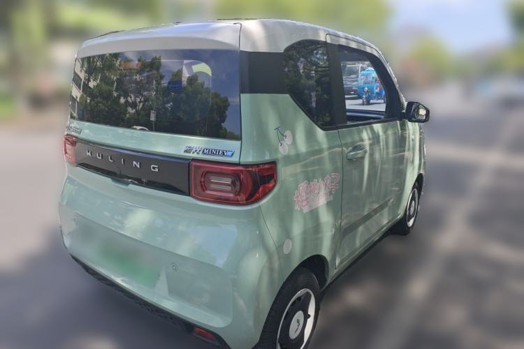 Used Wuling Hongguang MINIEV 2021 Macaron Premium Model – Lithium Iron Phosphate Rear Right 45 Deg