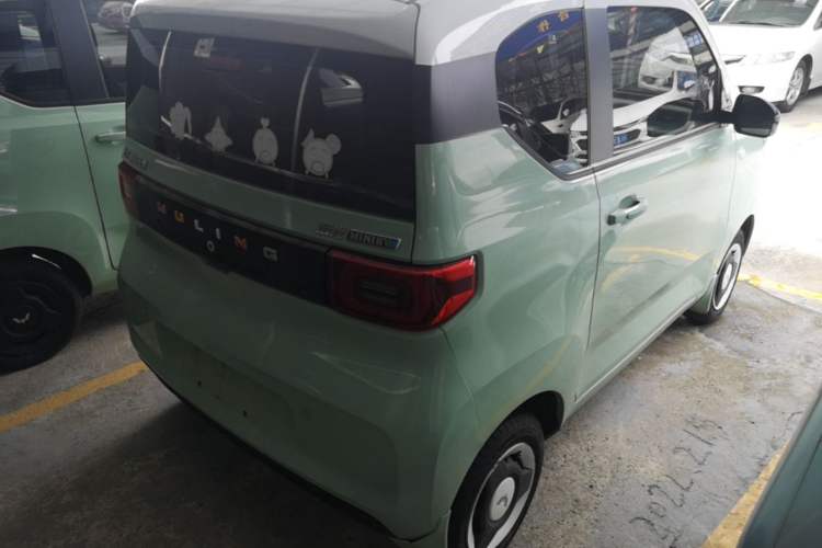 Used Wuling Hongguang MINIEV 2021 Macaron Premium Model – Lithium Iron Phosphate Rear Right 45 Deg