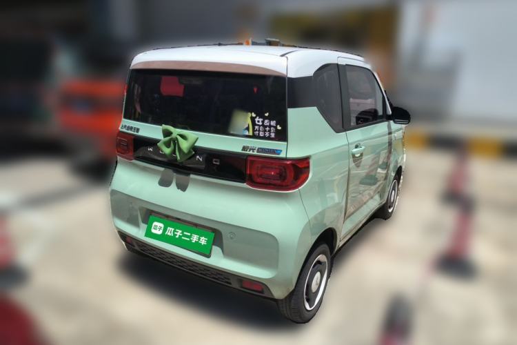 Used Wuling Hongguang MINIEV 2021 Macaron Fashion Model Lithium Iron Phosphate Rear Right 45 Deg