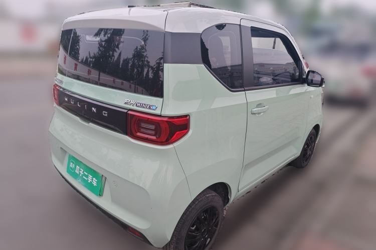 Used Wuling Hongguang MINIEV 2021 Macaron Premium Model – Lithium-NMC Rear Right 45 Deg