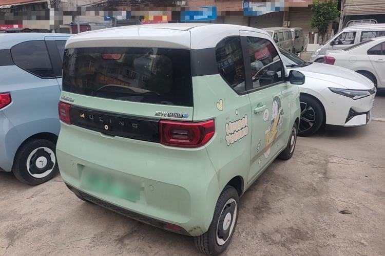 Used Wuling Hongguang MINIEV 2021 Macaron Premium Model – Lithium Iron Phosphate Rear Right 45 Deg