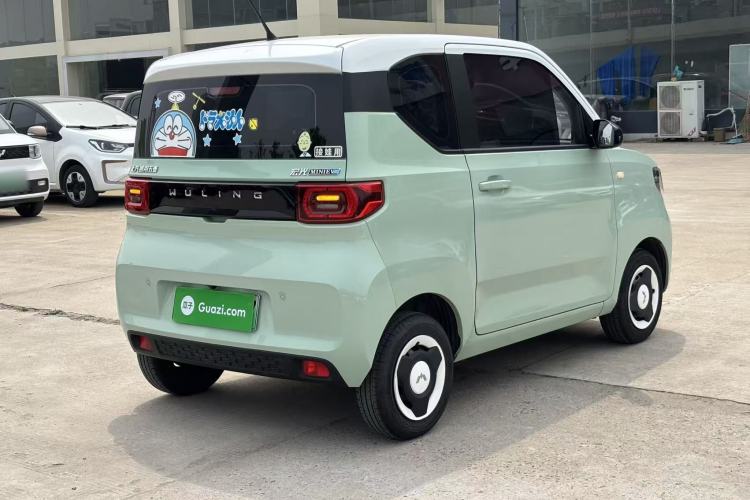 Used Wuling Hongguang MINIEV 2021 Macaron Premium Model – Lithium-NMC Rear Right 45 Deg