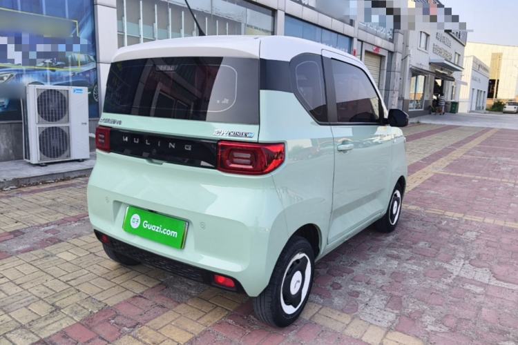 Used Wuling Hongguang MINIEV 2021 Macaron Premium Model – Lithium Iron Phosphate Rear Right 45 Deg