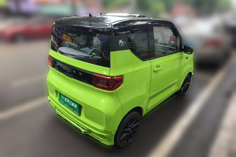 Used Wuling Hongguang MINIEV 2021 Macaron Premium Model – Lithium-NMC Rear Right 45 Deg