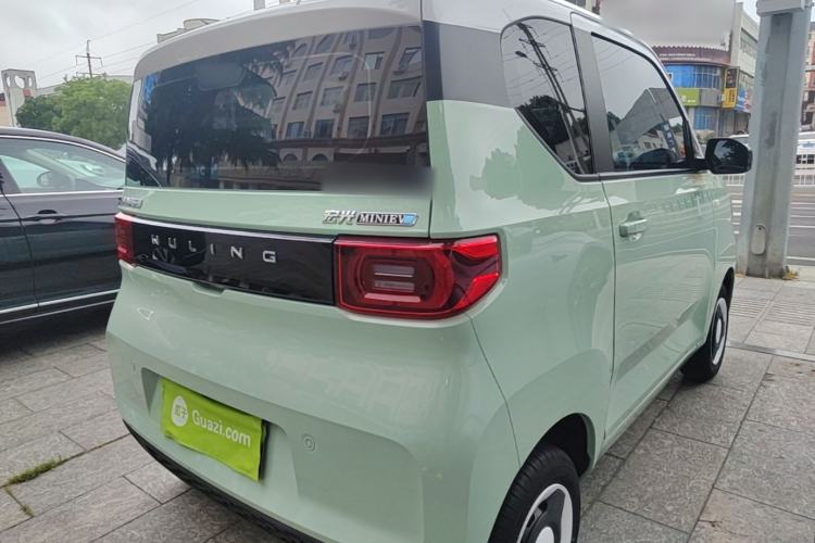 Used Wuling Hongguang MINIEV 2021 Macaron Fashion Model Lithium Iron Phosphate Rear Right 45 Deg