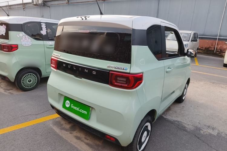 Used Wuling Hongguang MINIEV 2021 Macaron Fashion Model Lithium Iron Phosphate Rear Right 45 Deg