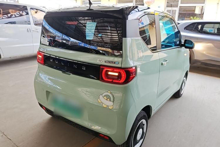 Used Wuling Hongguang MINIEV 2021 Macaron Fashion Edition Lithium-Ion Battery Rear Right 45 Deg