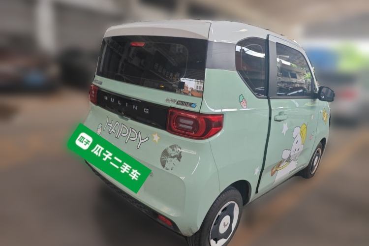 Used Wuling Hongguang MINIEV 2021 Macaron Premium Model – Lithium Iron Phosphate Rear Right 45 Deg