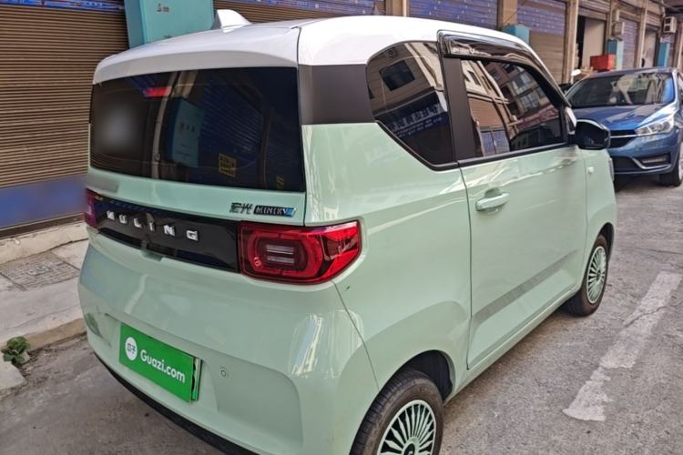Used Wuling Hongguang MINIEV 2021 Macaron Premium Model – Lithium Iron Phosphate Rear Right 45 Deg