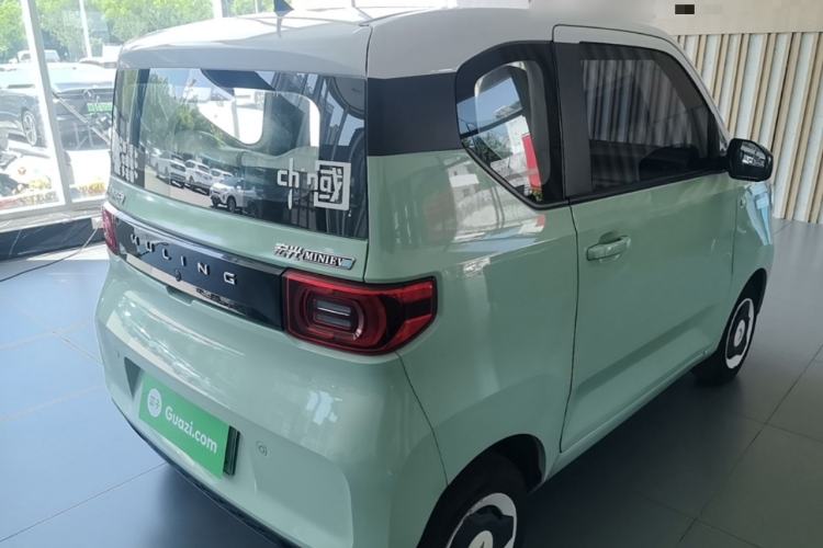 Used Wuling Hongguang MINIEV 2021 Macaron Premium Model – Lithium Iron Phosphate Rear Right 45 Deg