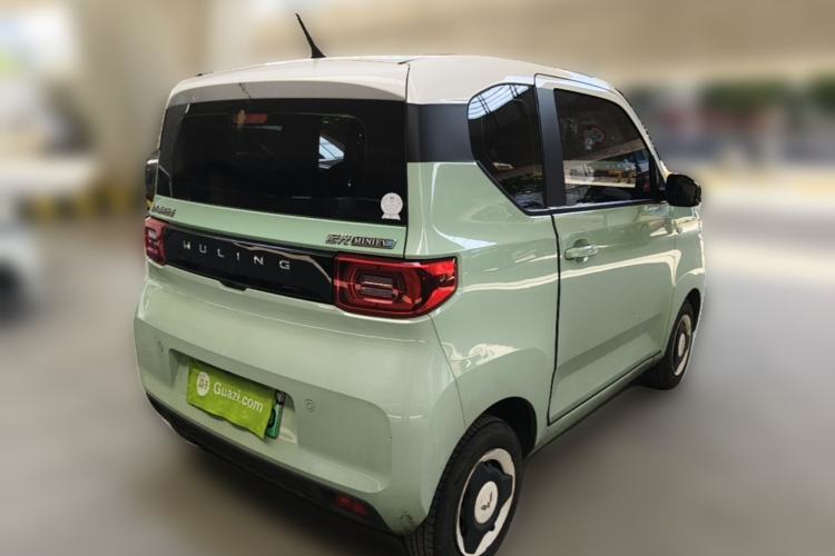 Used Wuling Hongguang MINIEV 2021 Macaron Sandwich Model 170 km Lithium Iron Phosphate Rear Right 45 Deg