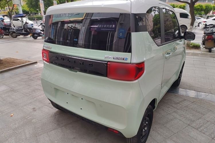 Used Wuling Hongguang MINIEV 2021 Macaron Sandwich Model 120 km Lithium Iron Phosphate Rear Right 45 Deg