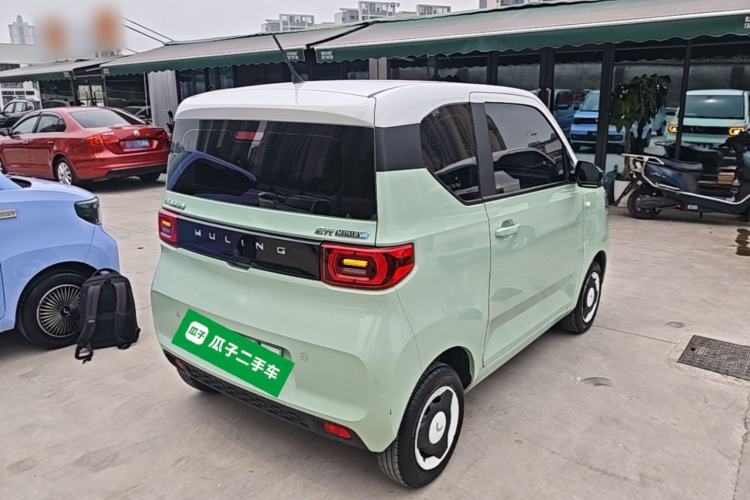 Used Wuling Hongguang MINIEV 2021 Macaron Premium Model – Lithium Iron Phosphate Rear Right 45 Deg
