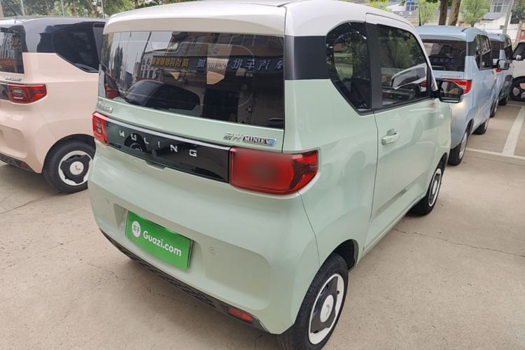 Used Wuling Hongguang MINIEV 2021 Macaron Fashion Model Lithium Iron Phosphate Rear Right 45 Deg