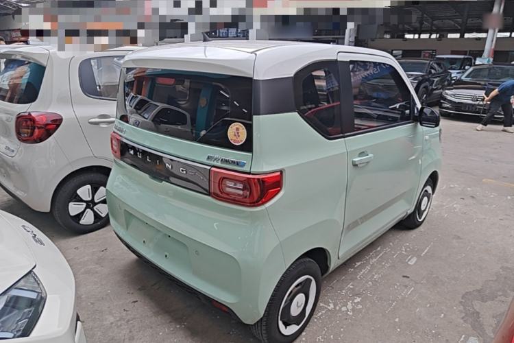Used Wuling Hongguang MINIEV 2021 Macaron Premium Model – Lithium Iron Phosphate Rear Right 45 Deg