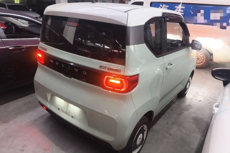 Used Wuling Hongguang MINIEV 2021 Macaron Fashion Model Lithium Iron Phosphate Rear Right 45 Deg
