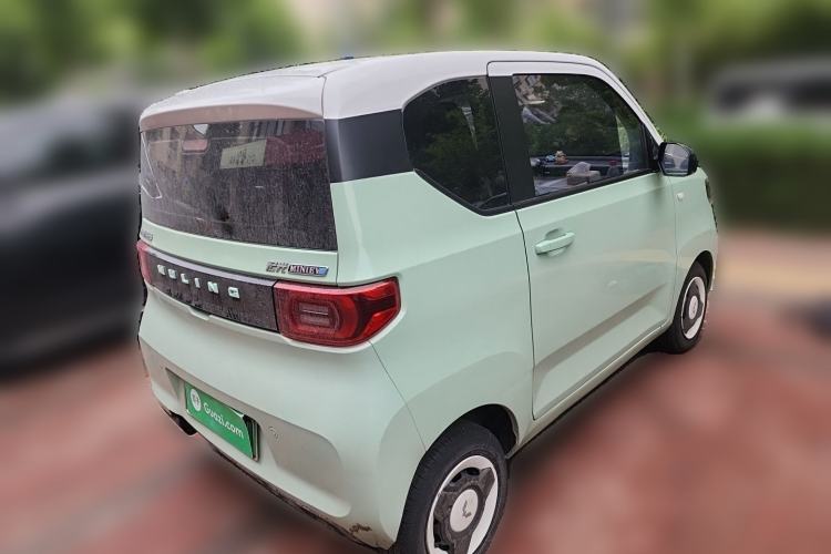 Used Wuling Hongguang MINIEV 2021 Macaron Premium Model – Lithium-NMC Rear Right 45 Deg