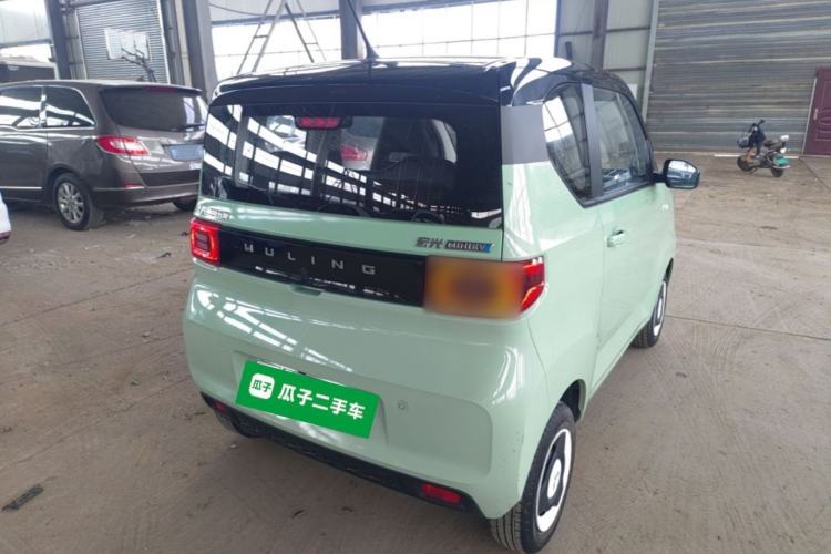 Used Wuling Hongguang MINIEV 2021 Macaron Fashion Edition Lithium-Ion Battery Rear Right 45 Deg