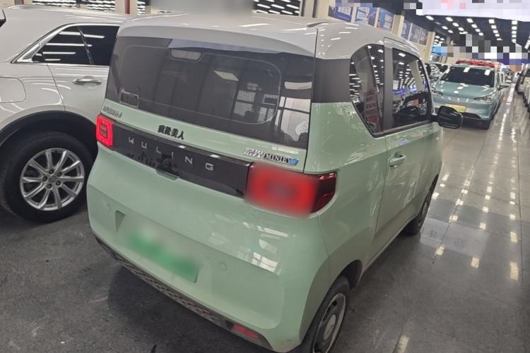 Used Wuling Hongguang MINIEV 2021 Macaron Fashion Edition Lithium-Ion Battery Rear Right 45 Deg