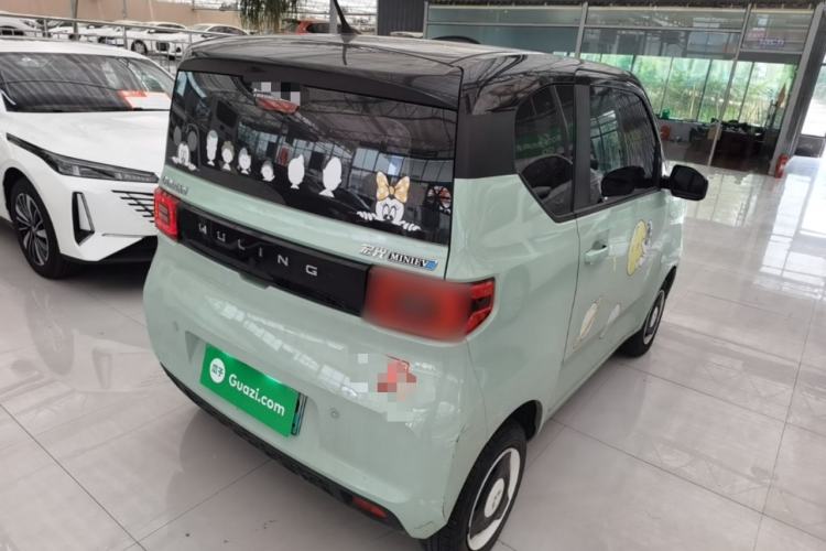 Used Wuling Hongguang MINIEV 2021 Macaron Fashion Model Lithium Iron Phosphate Rear Right 45 Deg