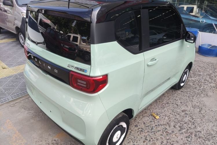 Used Wuling Hongguang MINIEV 2021 Macaron Premium Model – Lithium Iron Phosphate Rear Right 45 Deg