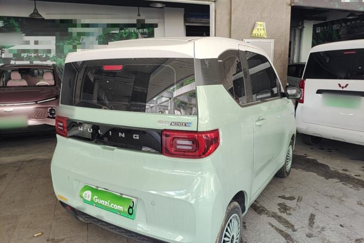 Used Wuling Hongguang MINIEV 2021 Macaron Premium Model – Lithium Iron Phosphate Rear Right 45 Deg