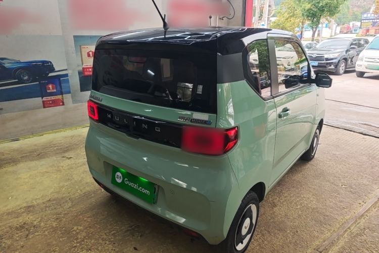 Used Wuling Hongguang MINIEV 2021 Macaron Premium Model – Lithium Iron Phosphate Rear Right 45 Deg