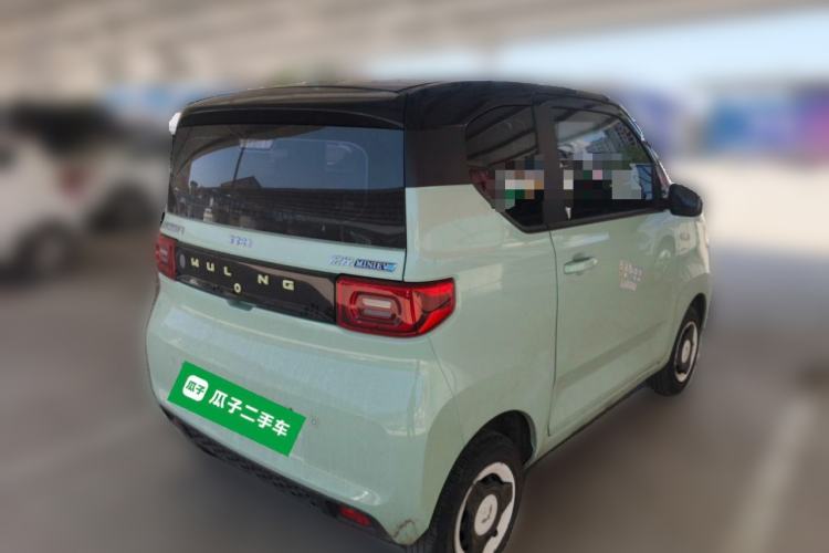 Used Wuling Hongguang MINIEV 2021 Macaron Fashion Model Lithium Iron Phosphate Rear Right 45 Deg