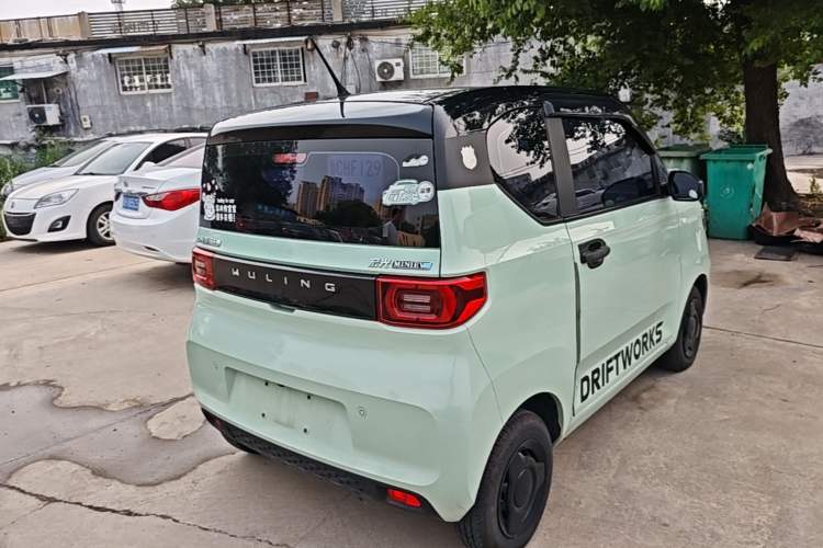 Used Wuling Hongguang MINIEV 2021 Macaron Premium Model – Lithium Iron Phosphate Rear Right 45 Deg