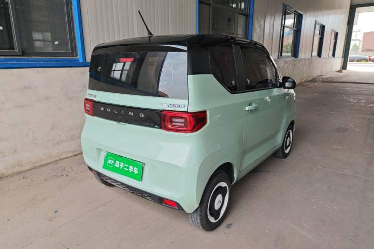 Used Wuling Hongguang MINIEV 2021 Macaron Premium Model – Lithium Iron Phosphate Rear Right 45 Deg