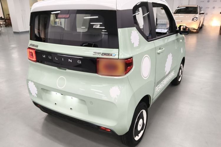 Used Wuling Hongguang MINIEV 2021 Macaron Premium Model – Lithium Iron Phosphate Rear Right 45 Deg