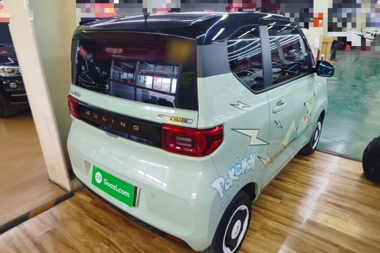 Used Wuling Hongguang MINIEV 2021 Macaron Premium Model – Lithium Iron Phosphate Rear Right 45 Deg